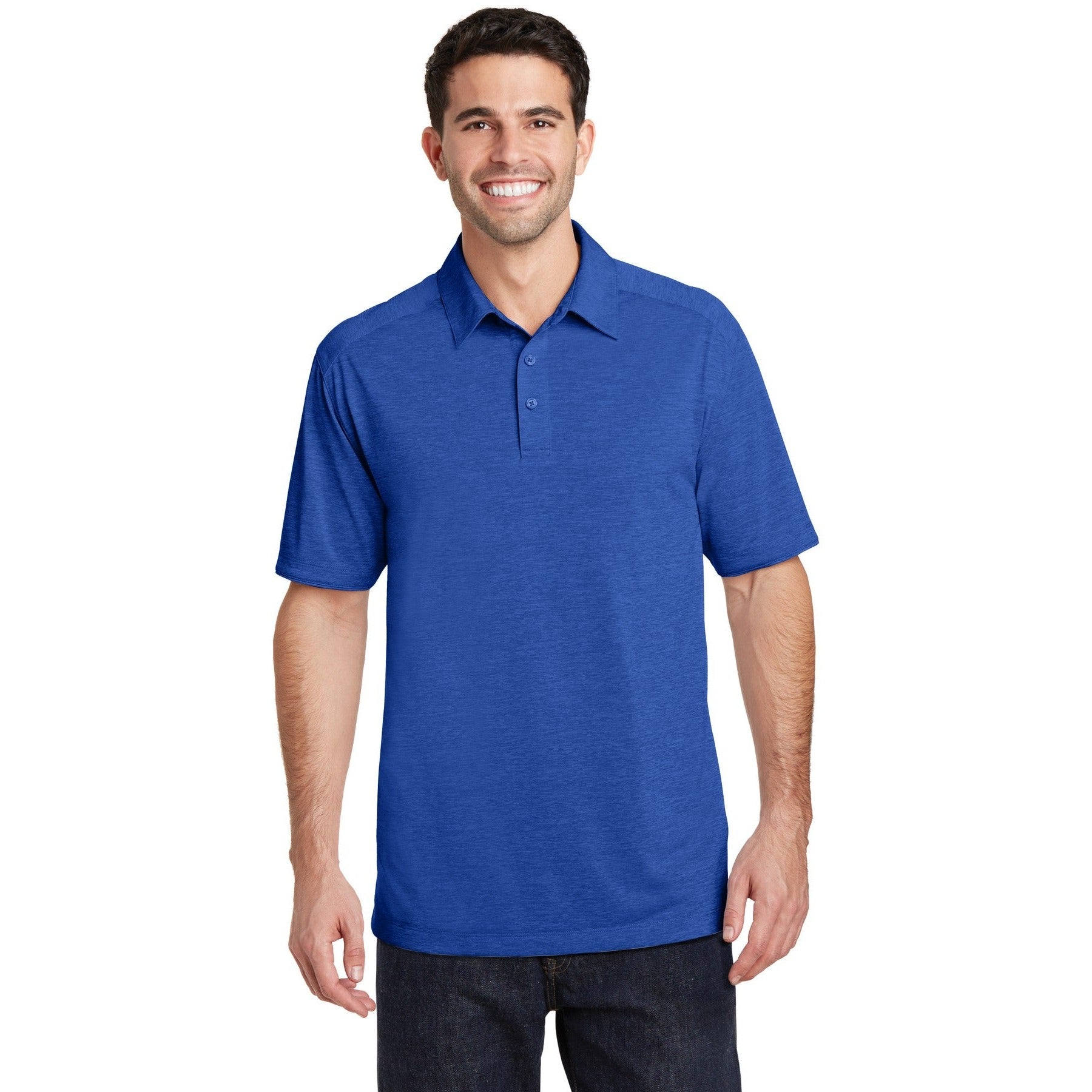 Port Authority-Port Authority® Digi Heather Performance Polo. K574-MedTech-4